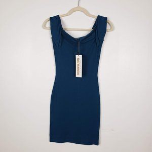 Dress the Runaway x Cosmopolitan Blue Mini Dress